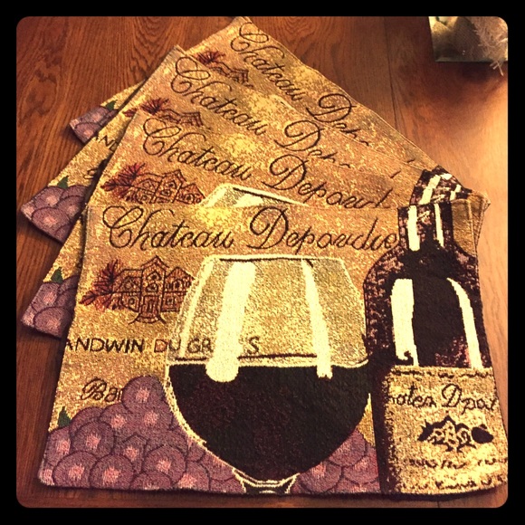 Set of 4 table placemats