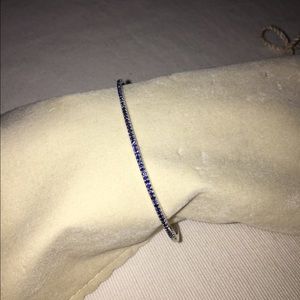 Bony Levy Sapphire and 18k White Gold Bracelet