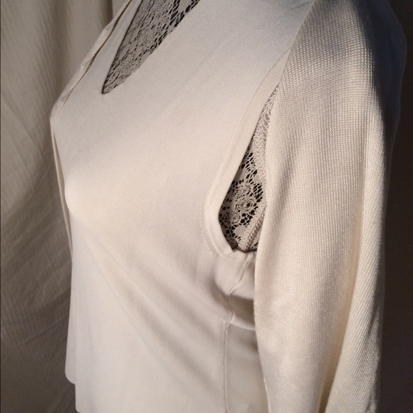 GREAT. DEAL!!!  Cream Color Sweater Two Piece - Picture 4 of 4