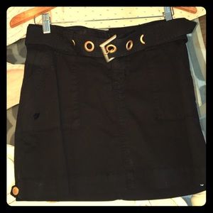 Sanctuary black belted skirt size 25