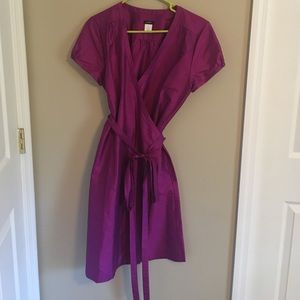 J Crew Silk Wrap Dress