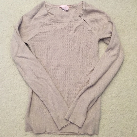 Victoria's Secret feminine detailed sweater