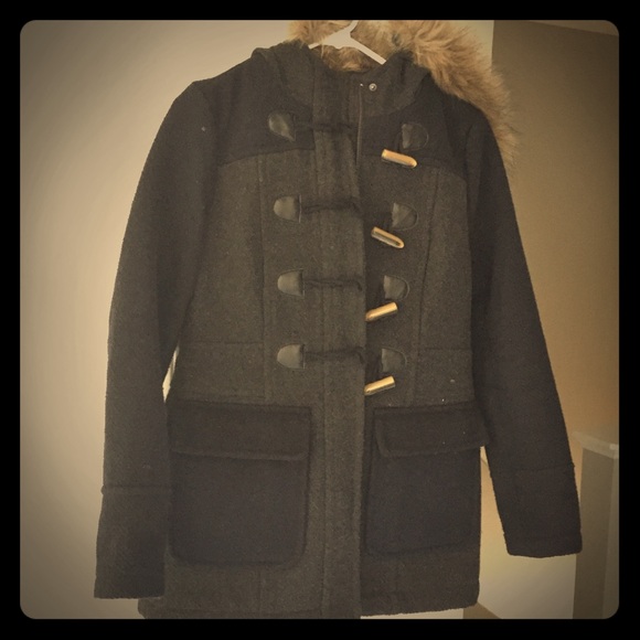 Pim & Larkin hooded coat size small