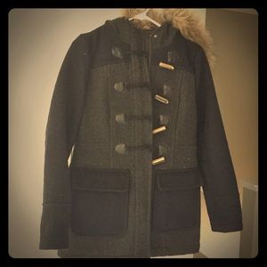 Pim & Larkin hooded coat size small