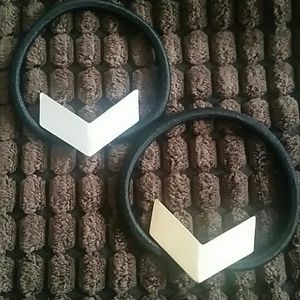 Metal V-shape Hair Ponytail Holders
