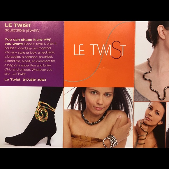 Le Twist Sculptable Jewelry ~ Multi-Metal Color - Picture 1 of 4