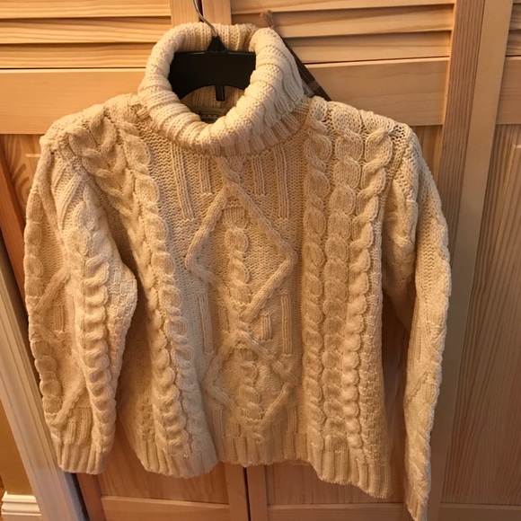 Aran Sweater Market Turtle Neck