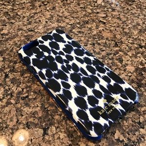 Royal blue Kate spade IPhone 6 case