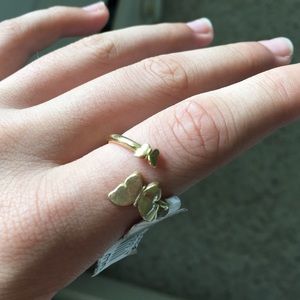 Alex and Ani butterfly ring
