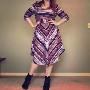 Anthropologie striped dress