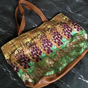 Plenty large embroidered tote bag