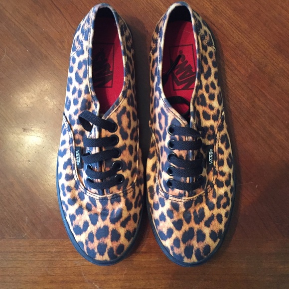 Cheetah Print Vans