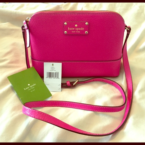 Authentic Kate Spade Pink Crossbody Purse