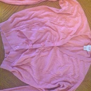 Pink mossimo cardigan