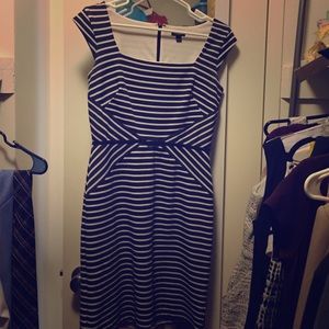 Nautical Striped Ann Taylor dress