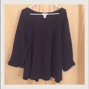 Avenue Black Stretch Shirt 26/28