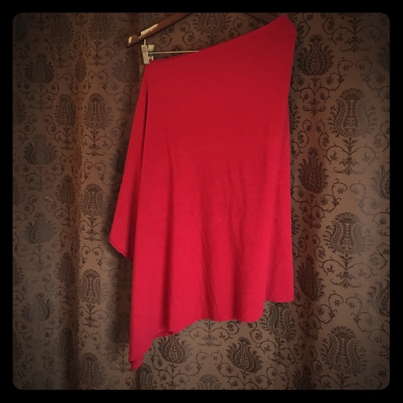 Red poncho