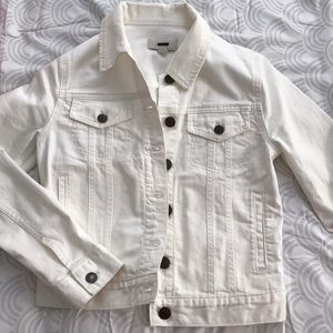J.Crew Jean Jacket--White