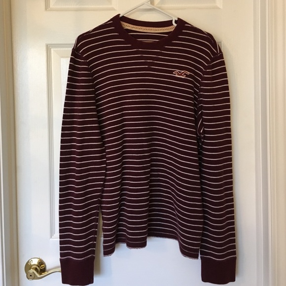 MENS HOLLISTER Long sleeve 100%cotton XL
