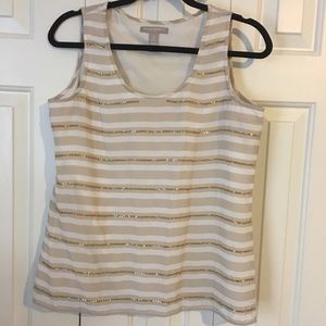 Banana Republic stripped tank top