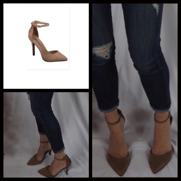 LAST PAIR SALE‼️5⭐Lace up Suede Heel - Picture 5 of 8