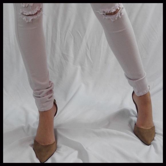 LAST PAIR SALE‼️5⭐Lace up Suede Heel - Picture 4 of 8