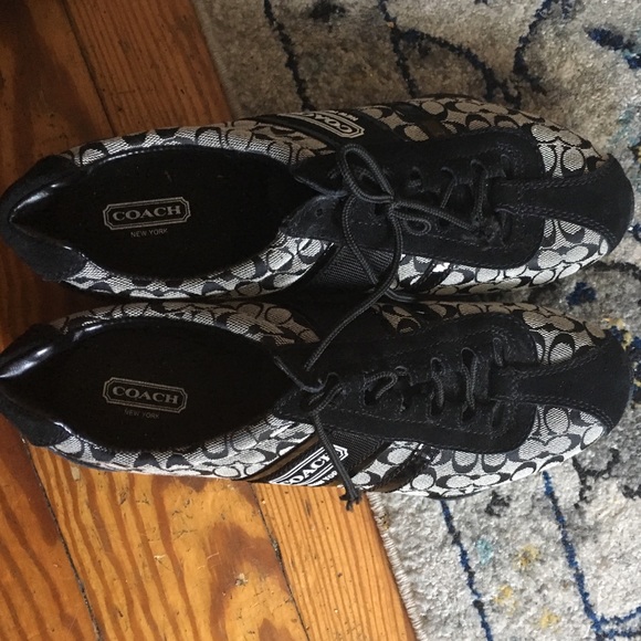 Coach shoes, worn once!