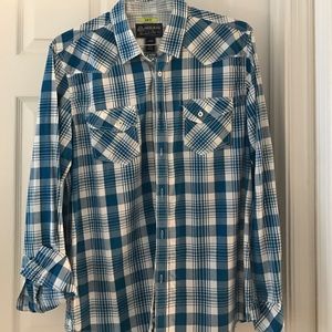 American Rag slim fit button down shirt