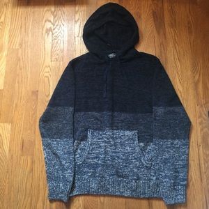 RetroFit knitted  sweater hoodie