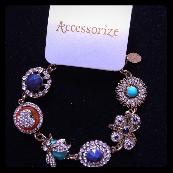 Accessorize charm bracelet brand new