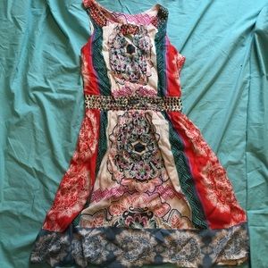 Tribal Printed Dress