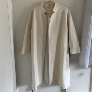 H&M cream/ivory colored coat!