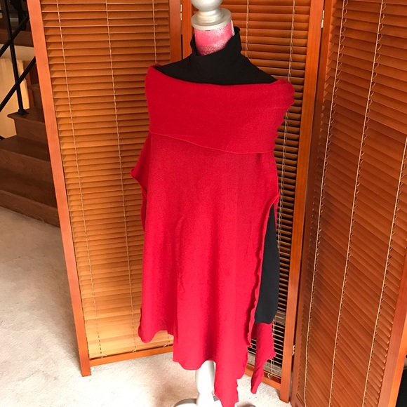 Red Poncho - Picture 2 of 4
