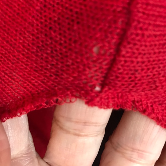 Red Poncho - Picture 3 of 4