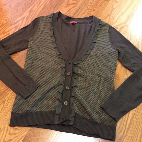 Merona Sweaters - Brown cardigan