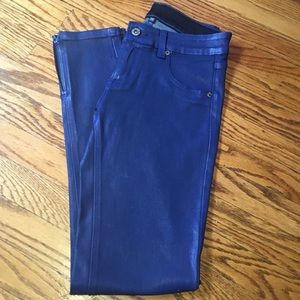 Royal blue waxed Carmar