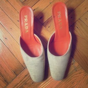 Prada mules