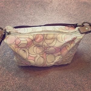 Light Pastel Pink Coach Bag