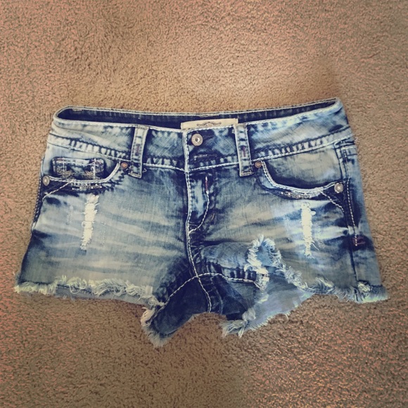 Hydraulic Denim Jean Shorts