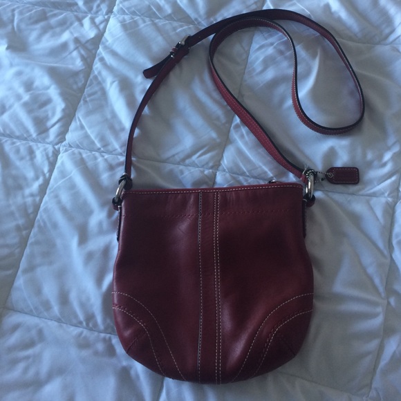 Coach Crossbody bag. Red