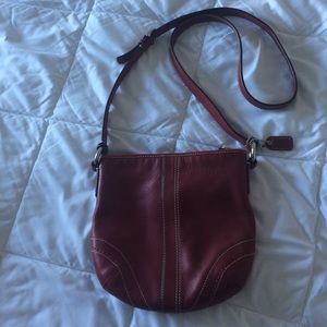Coach Crossbody bag. Red