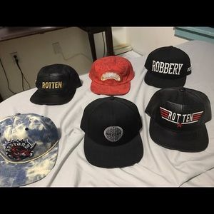 Snap backs (hats)