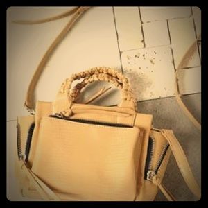 Free People New! Brooklyn Backroads vegan handbag