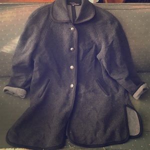 Long wool coat