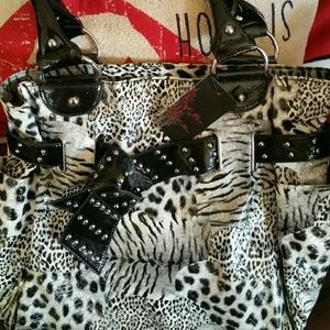 NEW MEDIUM/LARGE ANIMAL PRINT BAG