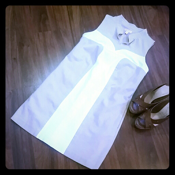 Lilly Pulitzer Dresses & Skirts - Lilly Pulitzer Tan/White Sleeveless Shift Dress