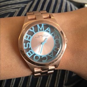 Marc Jacobs Women's Henry Skeleton Rose Gold Watch