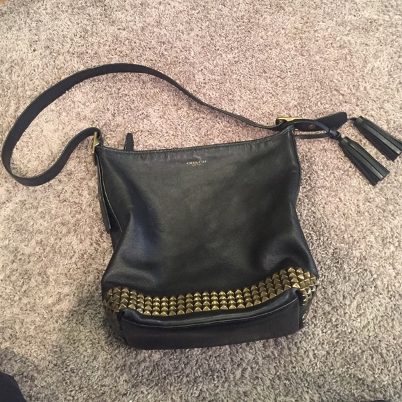 Coach Handbags - ⚡️FLASH SALE⚡️Coach Studded Leather Bag