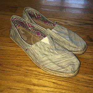 TOMs canvas rope soles
