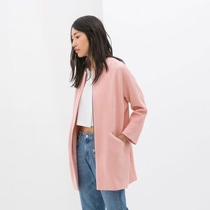 pink car coat